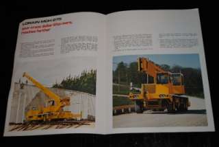 Lorain MCH 275 27 1/2 Ton Crane Brochure  