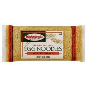 Manischewitz, Noodle, Egg, Barley, 12/12 Oz  Grocery 