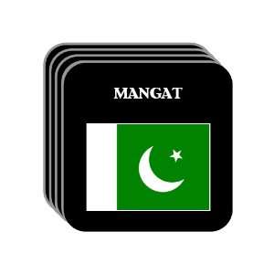  Pakistan   MANGAT Set of 4 Mini Mousepad Coasters 
