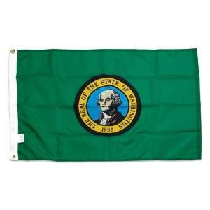  Washington State Flag 3x5ft Nylon Patio, Lawn & Garden