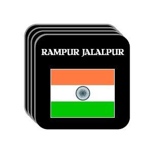  India   RAMPUR JALALPUR Set of 4 Mini Mousepad Coasters 