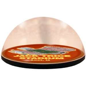   Stadium Round Crystal Magnetized Paperweight