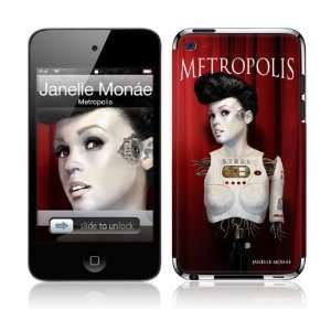 Music Skins MS JM10201 iPod Touch  4th Gen  Janelle MonAe  Metropolis 