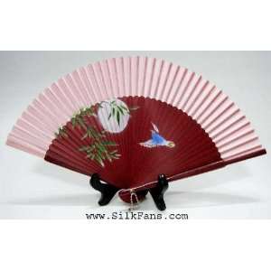  Japanese Silk Hand Fans   15 x 8.2 FC6