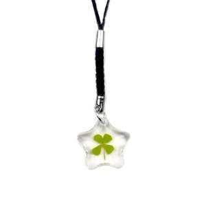  Japanese Fun Clover in a Star Phone Charm Toys & Games