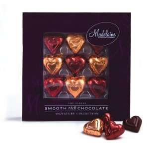 Madelaine Chocolate Hi Cocoa Dark Chocolate Heart Signature Box 