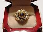 Superb NEW Ladies Lions Club Crest Stone Ring
