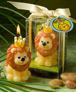   Shower Birthday Candles Baby Lion King of the Jungle Candle Favors