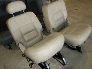 LINCOLN NAVIGATOR 2ND ROW SEAT SET TWO CAPTAIN CHAIRS  