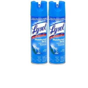  Lysol Disinfectant Spray, Spring Waterfall, 19 Ounce Cans 