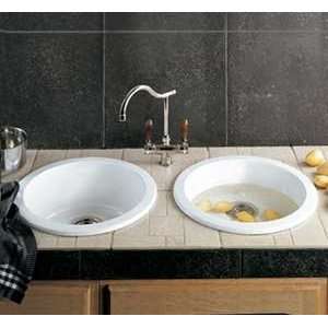  Luberon Round Sink In Fireclay 4604