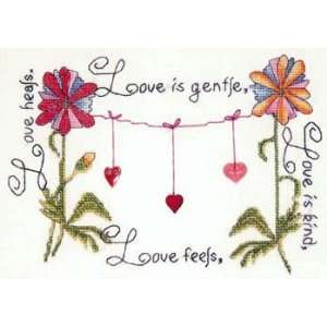  Love Is   Cross Stitch Pattern Arts, Crafts & Sewing