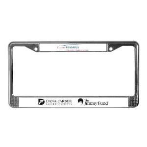  The Jimmy Fund Health License Plate Frame by  