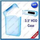 Inch IDE SATA Hard Drive HDD Storage Case Box Blue  