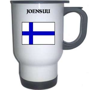  Finland   JOENSUU White Stainless Steel Mug Everything 