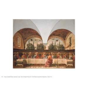  Last Supper   Poster by Domenico Ghirlandaio (14x11)