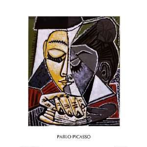  Tete Dune Femme Lisant by Pablo Picasso 24x31