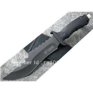 new sharp survival bowie jungle hunting knife s012b  