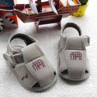 Hotest Canvas Khaki Baby Boys Sandals Shoes 6 18months US Size 3, 4, 5 