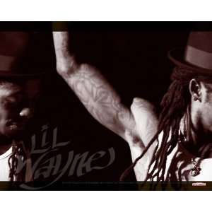  Lil Wayne Arms Raised, 8 x 10 Poster Print, Special 