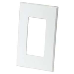  Lightolier White Screwless Faceplate Electronics