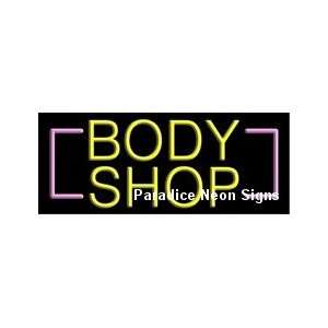  Body Shop Neon Sign 13 x 32