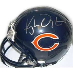  Kyle Orton autographed Football Mini Helmet (Chicago Bears 