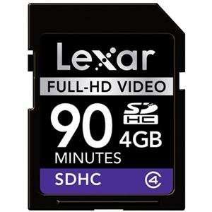 Lexar Media, 4GB SDHC Video Memory Ca (Catalog Category Flash Memory 