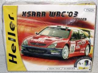 Heller KSARA WRC 03 CITROEN Complete Kit MISB  