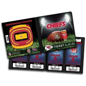  NFL Kansas City Chiefs Ticket Album