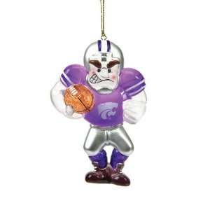 Kansas State Wildcats NCAA Acrylic Football Player Ornament (3.5 inch)