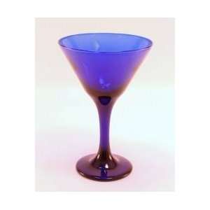  Libbey Cobalt Blue Martini Glass Set of 2 (Two) Kitchen 
