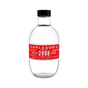  Karlssons Batch 2008 Vintage Vodka 750ml Grocery 