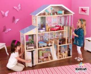 New KidKraft Kids Wooden Majestic Mansion   Fits Barbie  