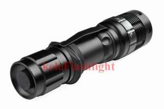 CREE Q5 240LM 18650 3xAAA Zoom LED Flashlight W109 Set  
