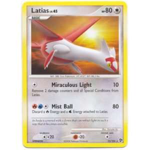   Diamond and Pearl 4 Great Encounters Latias 22/106 Toys & Games