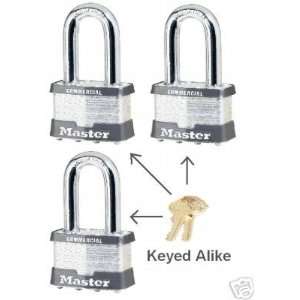 Master Lock Padlock 2 Shackle Keyed Alike Locks 17KA 3 