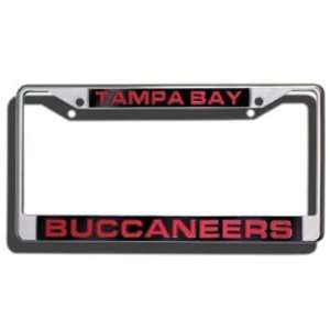  Tampa Bay Buccaneers Laser Cut Chrome License Plate Frame 