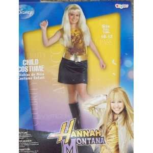 Hannah Montana Child Costume   Large (10 12) Toys & Games