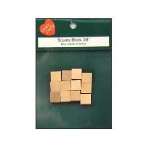 Laras Wood Block 3/8 12 pc (6 Pack)
