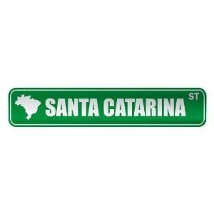   SANTA CATARINA ST  STREET SIGN CITY BRAZIL