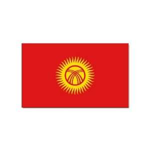  Kyrgyzstan Flag Sticker 