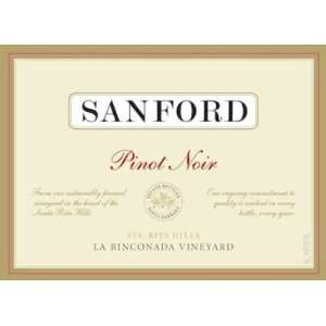  2008 Sanford La Rinconada Pinot Noir 750ml 750 ml Grocery 