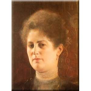   of a Lady 22x30 Streched Canvas Art by Klimt, Gustav