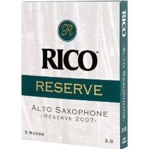  Rico Reserve Classic Alto Sax Reeds, Strength 2.5, 5 pack 
