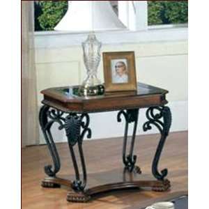 Parker House End Table in Tobacco Cherry PH TAB25 01