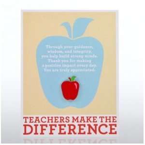  Character Pin   Teachers Make the Difference Office 
