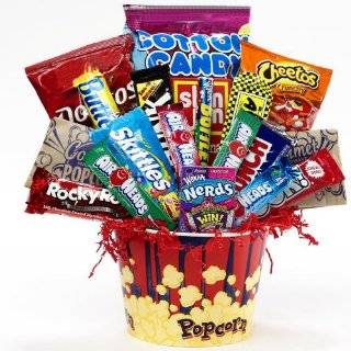   Junk Food Junky Snack Food Gift Basket   Chocolate and Candy Bouquet