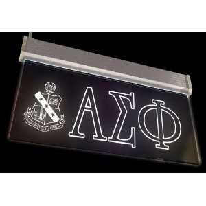 Alpha Sigma Phi Crest Neon Sign 