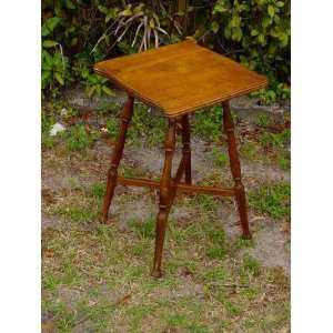  Antique Solid Maple Parlor Table Furniture & Decor